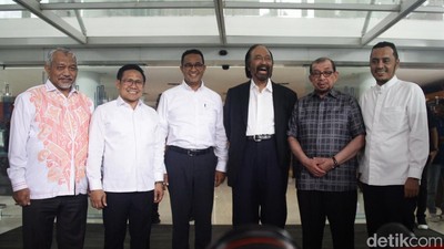 Momen Pertemuan Koalisi Perubahan Pascapilpres
