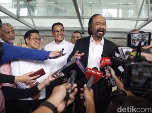 Paloh soal Rencana Bertemu Megawati: Terserah Mbak Mega