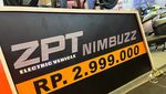 Begini Wujud Motor Listrik Harga Rp 2,9 Jutaan