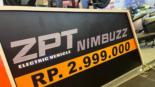 Motor listrik ZPT Nimbuzz di IIMS 2024