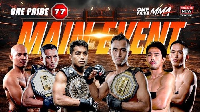 One Pride MMA 77 King Size New Champion akan berlangsung awal Maret ini. Ada duel Gugun Gusman vs Mario Satya Wirawan di kelas bantam.