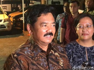 Menko Hadi Bertemu Sultan HB X, Bahas Kondisi Pemilu Kondusif