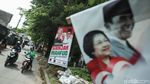 Pemilu Sudah Selesai, Spanduk Caleg Masih Bertebaran di Depok