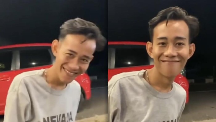 Pemuda di Bangka Barat yang wajahnya mirip cawapres Gibran Rakabuming Raka.
