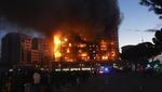 Apartemen 14 Lantai di Spanyol Terbakar, 4 Orang Tewas