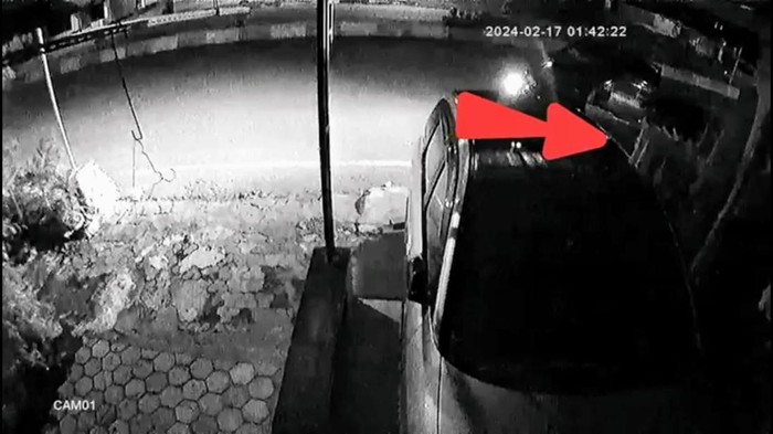 Rekaman CCTV maling jemuran di Ponorogo