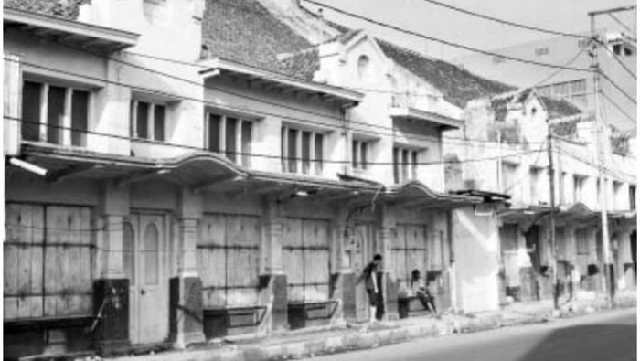 Rumah tinggal yang dialokasikan pemerintah Hindia Belanda bagi warga etnis Tionghoa