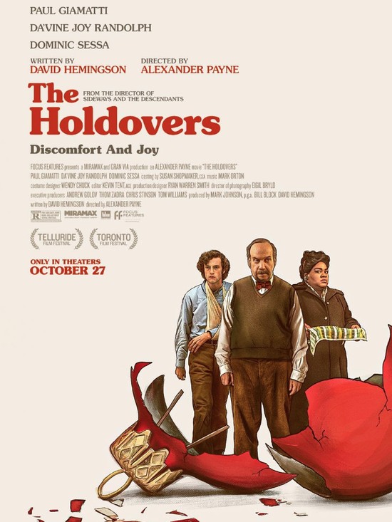 Cuplikan adegan dalam film The Holdovers (2023).