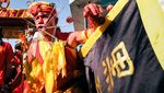 Ekstrem Ritus Tatung Ditusuk Benda Tajam untuk Tolak Bala Jelang Cap Go Meh
