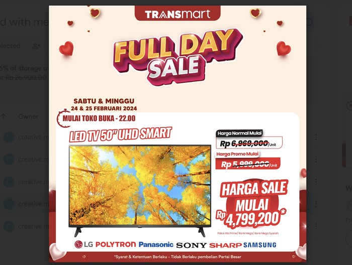 Transmart Full Day Sale