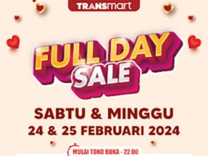 Mumpung Libur Nih, ke Transmart Full Day Sale Aja! Banjir Diskon 50% + 20%