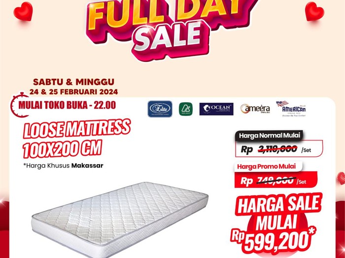 Transmart Full Day Sale-Spring Bed