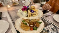 Paket afternoon tea ini dibanderol mulai Rp 450.000 per orang. Semua bahan-bahan yang digunakan didatangkan langsung dari Turki.  Foto: detikcom