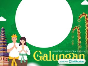 25+ Twibbon Galungan 2024 Lengkap dengan Cara Pasangnya