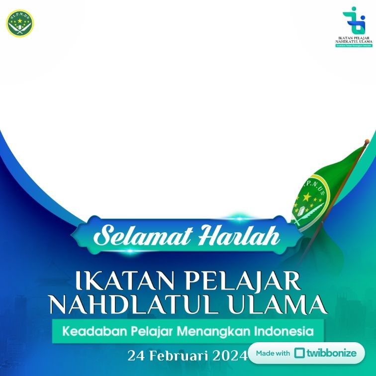 Twibbon Harlah Ke-70 IPNU Tahun 2024