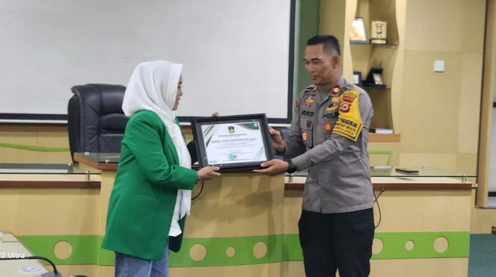 UMI Makassar apresiasi Polsek Panakkukang soal pengungkapan kasus pencurian di Menara UMI. Dokumen Istimewa
