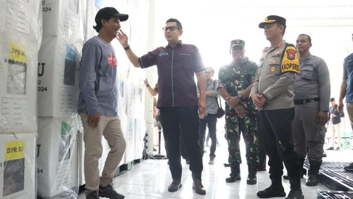 Forkopimda Cek Logistik Pemilu