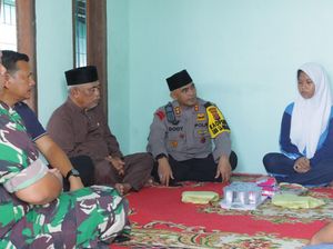 Petugas PPK dan KPPS di Inhu Meninggal, Kapolres-KPU Beri Santunan