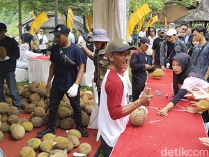 Semerbak Wangi 6.000 Durian Super di Festival Durian Kuningan