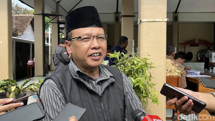 Ketua KPU Sleman Ahmad Baehaqi, Sabtu (24/2/2024)