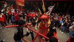 Serunya Kirab Toa Pe Kong di Kabupaten Tegal