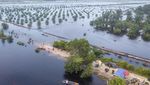 Lokasi Banjir di Gunung Mas Jadi Tempat Wisata Dadakan