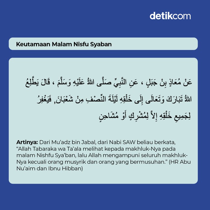 Malam Nisfu Syaban Arti Doa Amalan Dan Keutamaannya