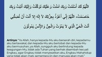 Bacaan doa malam Nisfu Syaban. Foto: Infografis/Mindra