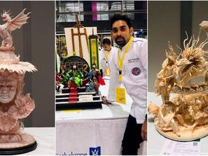 Unik! Begini Pertandingan Pahat Gula dan Garam di Arab
