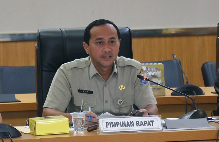 Plt Sekretaris DPRD DKI Jakarta Augustinus (dokumentasi situs DPRD DKI Jakarta)