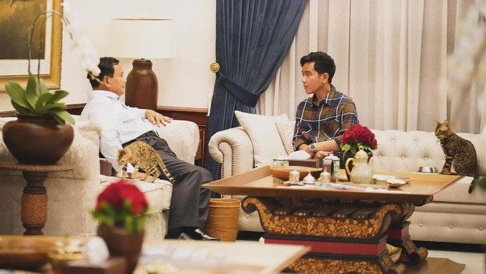 Prabowo dan Gibran bertemu di Kertanegara