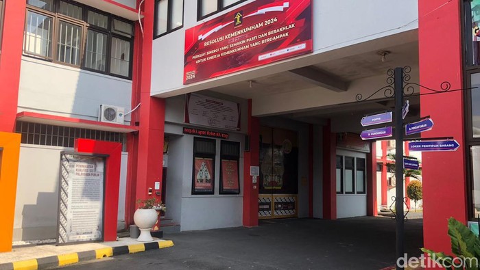 Lapas kelas IIA Wirogunan, Kota Jogja, Sabtu (24/2/2024).