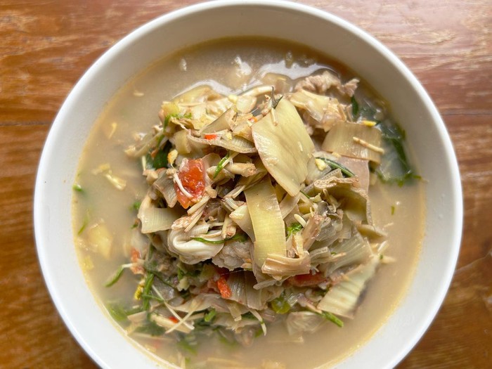 Resep Lodeh Jantung Pisang
