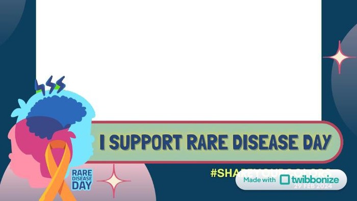 Twibbon Hari Penyakit Langka Sedunia