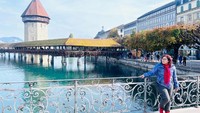 Jembatan Kapel di Swiss.