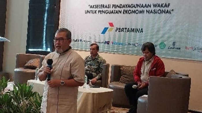 Wakil Ketua Badan Wakaf Indonesia (BWI) Imam Teguh Saptono