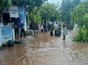Tiga Desa di Winongan Pasuruan Banjir Luapan Sungai Rejoso