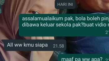 Mana saya tahu. Foto:X/txtdaripelajar