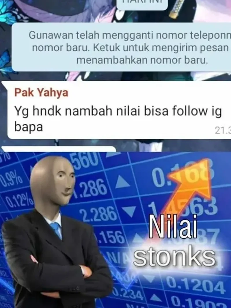 Chat guru dengan murid ini bikin kamu bakal kangen dengan masa sekolah. Chatnya lucu banget.