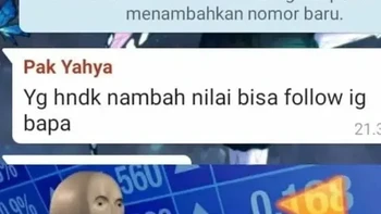 Ini sih langsung follow. Foto:X/txtdaripelajar