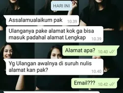 Chat Salah Ketik Murid dan Guru, Jadi Kangen Sekolah