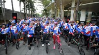 Gowes bareng tersebut merupakan rangkaian kegiatan HUT BTN yang mengambil tema Membangun Peradaban dan Mada Depan Bangsa yang diikuti oleh pegawai BTN kantor pusat dari beberapa kantor cabang dengan jumlah peserta hampir mencapai 500 orang. 