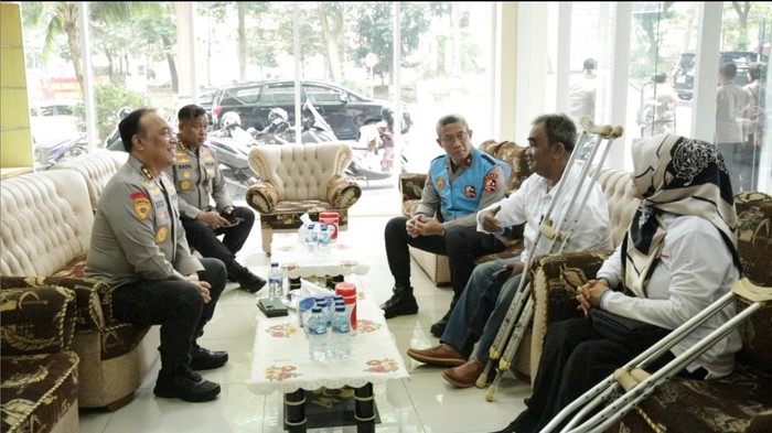 Kepala Seksi UKM Disabilitas Himpunan Masyarakat Inklusi Kota Semarang Joko Tri Saptono mengaku terharu dengan kebijakan Kapolri Jenderal Listyo Sigit Prabowo, melalui Staf Sumber Daya Manusia (SSDM) Polri, merekrut kaum difabel. (dok istimewa).