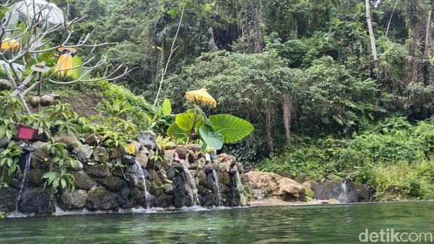 Lokasi penglukatan di Pura Pesiraman Desa Aan, Klungkung. (Putu Krista/detikBali)
