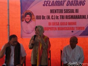 Risma Ajak Warga di NTT Tak Tinggalkan Kampung, Akan Bantu Buka Usaha
