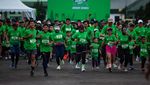 Potret Ribuan Peserta Meriahkan Lomba Lari di Bogor