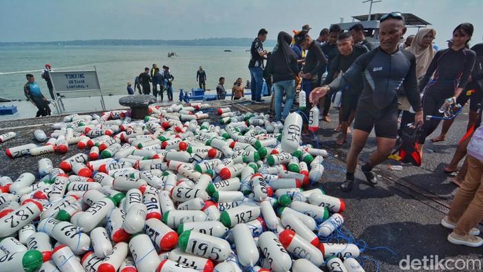 Serunya Lomba Renang Selat Madura Menyambut HUT Kopaska Serunya Lomba Renang Selat Madura Menyambut HUT Kopaska
