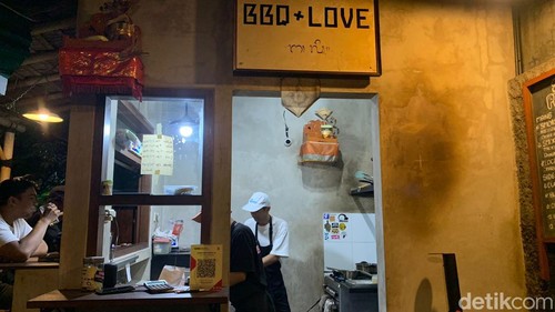 Suksma BBQ With Love di Perumahan Nindya Indah Blok VI Nomor 3, Kelurahan Tonja, Denpasar Utara, Kota Denpasar, Bali. (Foto:Rizki SetyoSamudero/detikBali)