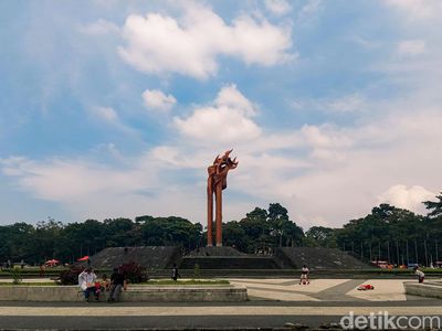 Serunya Isi Liburan Akhir Pekan di Taman Tegallega Bandung