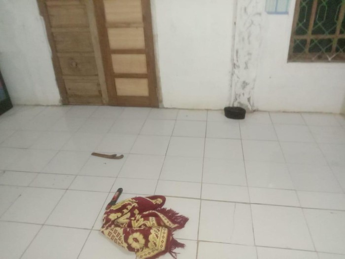 TKP penikaman terhadap imam masjid di Sinjai.
